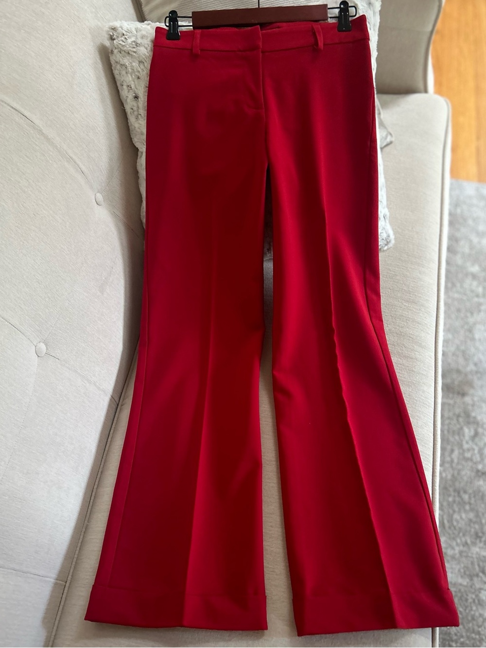 Flare Pants in Red Size 0 Like New